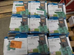 lot 219 image: Orbit 34 anit-siphon sprinkler va...