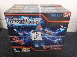 lot 255 image: 4 Blokko Morph Droids 5-in-1 kits...