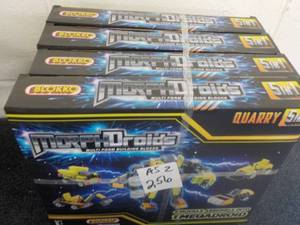 lot 256 image: 4 Blokko Morph Droids 5-in-1 kits...