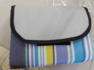 lot 293 image: outdoor picnic mat in its own trave...