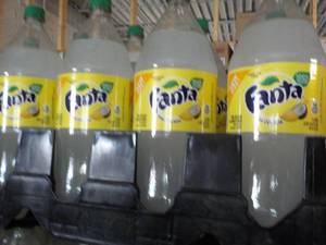 lot 363 image: case of 8 2 liter bottles Fanta Pin...