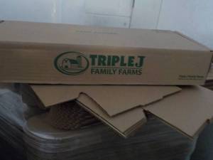 lot 369 image: 25 self-closing boxes 24x10x4...