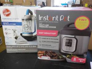lot 389 image: Hoover Powerdash and Instant Pot...