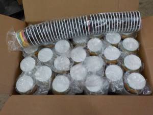 lot 403 image: case of 1000 8 oz food containers...
