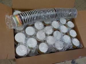 lot 404 image: case of 1000 8 oz food containers...