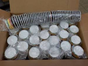 lot 407 image: case of 1000 8 oz food containers...