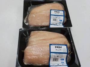 lot 420 image: 2 frozen packages SWAI fish...