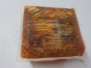 lot 424 image: 4 lb. frozen package fully cooked r...