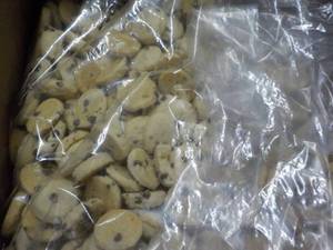 lot 434 image: 15 lb. box small chocolate chip coo...