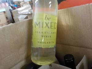 lot 446 image: case of 12 bottles beMixed margarit...