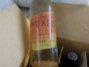 lot 452 image: case of 12 bottles beMixed ginger l...