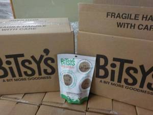 lot 456 image: 2 cases Bitsys gingerbread cookies...