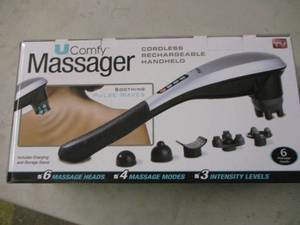 lot 33 image: Ucomfy handheld cordless massager (...