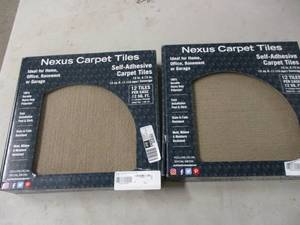 lot 58 image: 24 Nexus carpet tiles, 1x1...