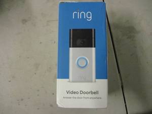 lot 64 image: Ring video doorbell, untested...