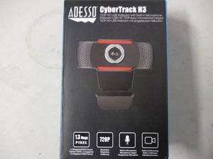 lot 67 image: Cybertrack H3 black USB webcam, unt...