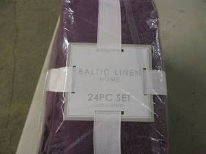 lot 69 image: Baltic Linen Home 24 piece towel se...