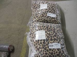 lot 82 image: leopard print covers, 1 recliner an...