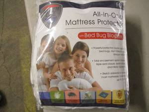 lot 83 image: all-in-one full size mattress prote...