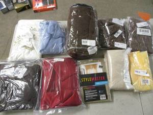 lot 89 image: various window blinds and other liv...