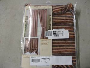 lot 100 image: Collette drapery panel with reversi...