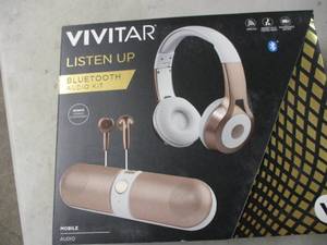 lot 109 image: Vivitar Bluetooth audio kit, untest...
