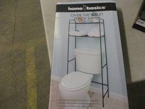 lot 110 image: Home Basics over-the-toilet space s...