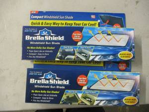 lot 116 image: 2 Brella Shield windshield sun shad...