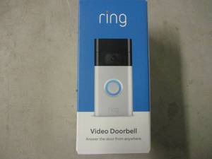 lot 141 image: Ring video doorbell ...