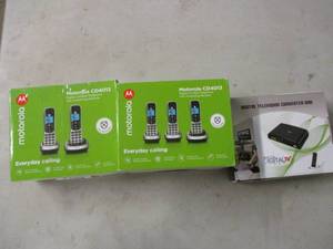 lot 143 image: Digital television converter box an...