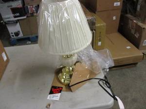 lot 169 image: touch lamp with shade...