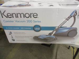 lot 178 image: Kenmore 200 series canister vacuum...