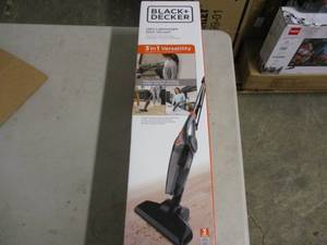 lot 185 image: Black & Decker lightweight stick va...