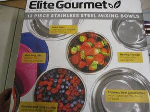 lot 307 image: Maxi-Matic Elite gourmet 12 piece s...