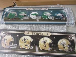 lot 321 image: Philadelphia Eagles and New Orleans...