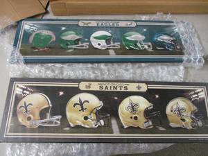 lot 322 image: Philadelphia Eagles and New Orleans...