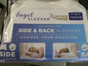 lot 329 image: Copper Fit angel sleeper pillow...