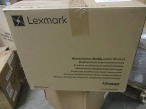 lot 345 image: Lexmark white printer...