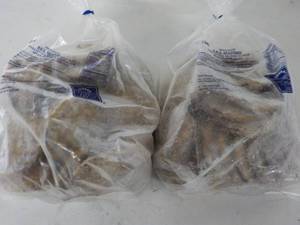 lot 493 image: 2 5 pound bags of frozen BBQ seasoned pork patties