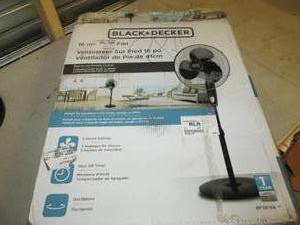 black and decker 16 inch oscillatin...