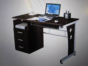 techi mobile computer desk choclote...