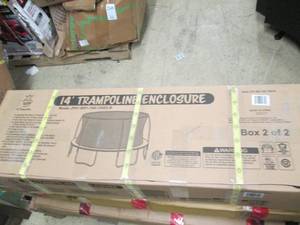 14 foot trampoline encloser ...