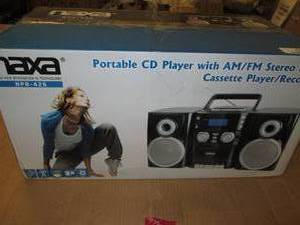Naxa NPA-426 PORTABLE CD Player wit...
