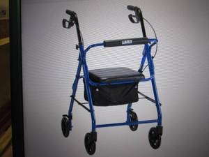 Lumex Walkabout walker, Blue needs ...