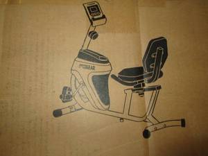 Progear fitness recumbant bike,open...