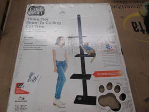 Cat craft three tier floor to ceili...