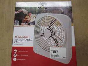 Road pro 10 portable fan, 12 volt ...