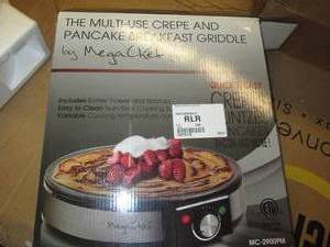 Multi use crepe and pancake breakfa...