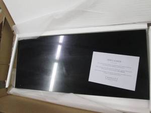 Black granite 42 x 18, no cracks ...