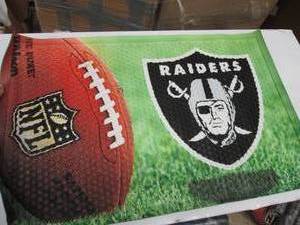 NFL Ball Scraper Mat Raiders...